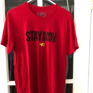NFQ “Stay Humble Stay Driven” Gym Workout Shirt